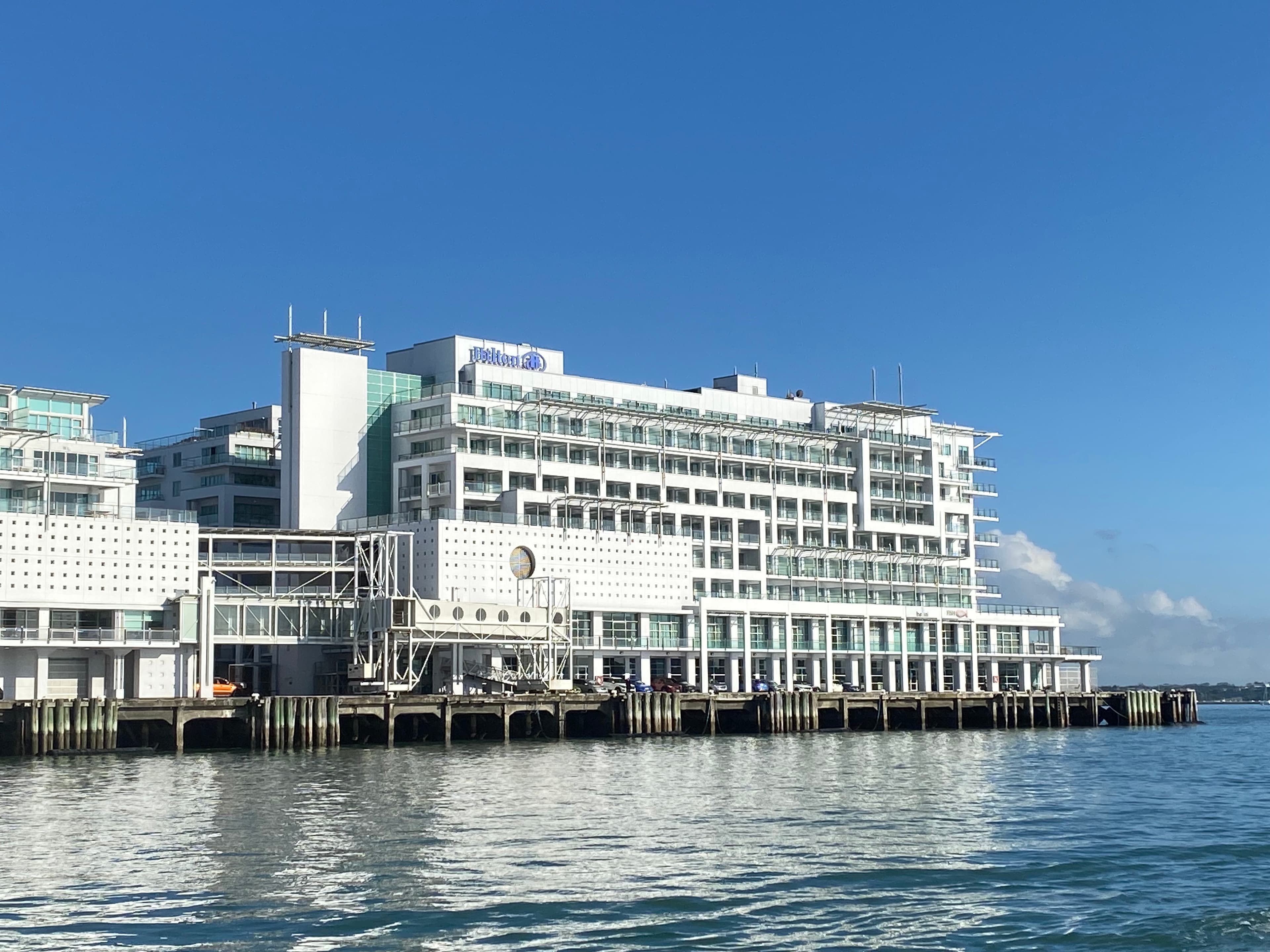 Commercial construction project showing main contractor coordination and project management